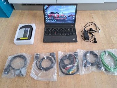 Mercedes Star Diagnosegerät System 12/2024 Xentry Wis EPC C4 Doip + WLAN