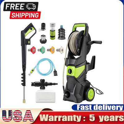 #ad US Electric Pressure Washer 5000PSI Max 3.2 GPM Power Washer Cleaning Machine $112.79