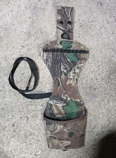 Vintage Neet Camouflage Design Archery Bow And Arrow Hip Quiver USA Made