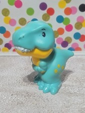 Fisher Price Little People Blue T-Rex Prehistoric Dinosaur Dino For Cave