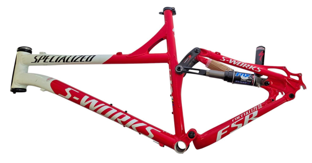 Rare S~WORKS Specialized M5 FSR World Champion MTD Bike Frame XL