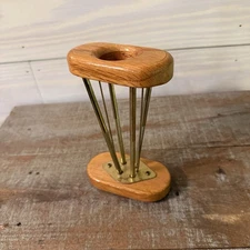 Vintage Southern Origins Pecan Nut Cracker Unique Brass Handmade