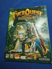 Everquest The Ruins Of Kunark Vtg Video Game Booklet Manual Only (No Game)