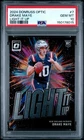 2024 PANINI DONRUSS OPTIC LIGHT IT UP #7 DRAKE MAYE ROOKIE RC PSA 10