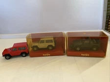 herpa Wiking 1:87 Mercedes G-Class G-Wagons Geländewagen HO -Lot Of 3