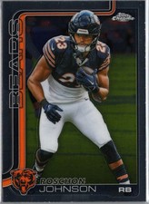 2025 Topps Chrome #55 Roschon Johnson Chicago Bears