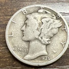 1935-S MERCURY SILVER DIME ACTUAL Coin Get Today & Save & Fill Your Collection