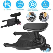 Buggy Board universale con sedile Kiddy Board per passeggino pedana tavola rotante