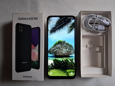 Samsung Galaxy A22 5g-  Avosome Black (Ohne Simlock) TOP!