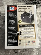 Dutton Lainson WG1500 1500 lbs Hex Drive Worm Gear Winch  w/ Handle *READ*