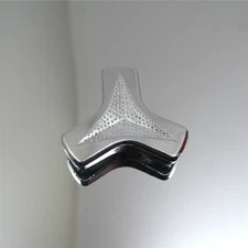 Chrome Tri-Bar 1/4"-20 Air Cleaner Wing Nut 350 454 302 Chevy Ford Mopar Holley