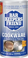 Bar Keepers Friend: Servaas Lans Cookware Cleaner 12 oz - Non-Toxic & Effective