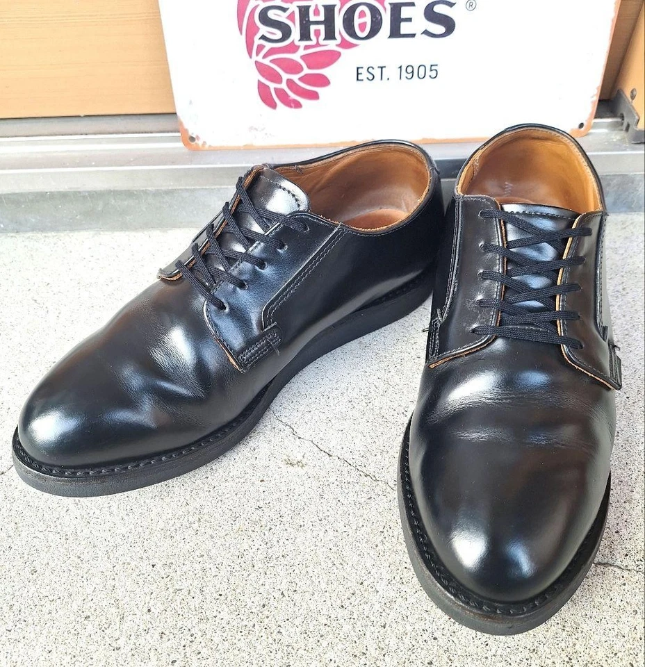 Red Wing Herren US10 D Postman Oxford Arbeitsschuhe 101 schwarz Leder... - Bild 3 von 4