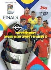 A CHOISIR TO CHOOSE YOURS STICKERS TOPPS ROAD TO UEFA NATIONS LEAGUE FINALS 2022