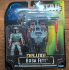 Kenner Star Wars Deluxe Boba Fett Action Figure 1996 w/ Wing-Blast Rocketpack