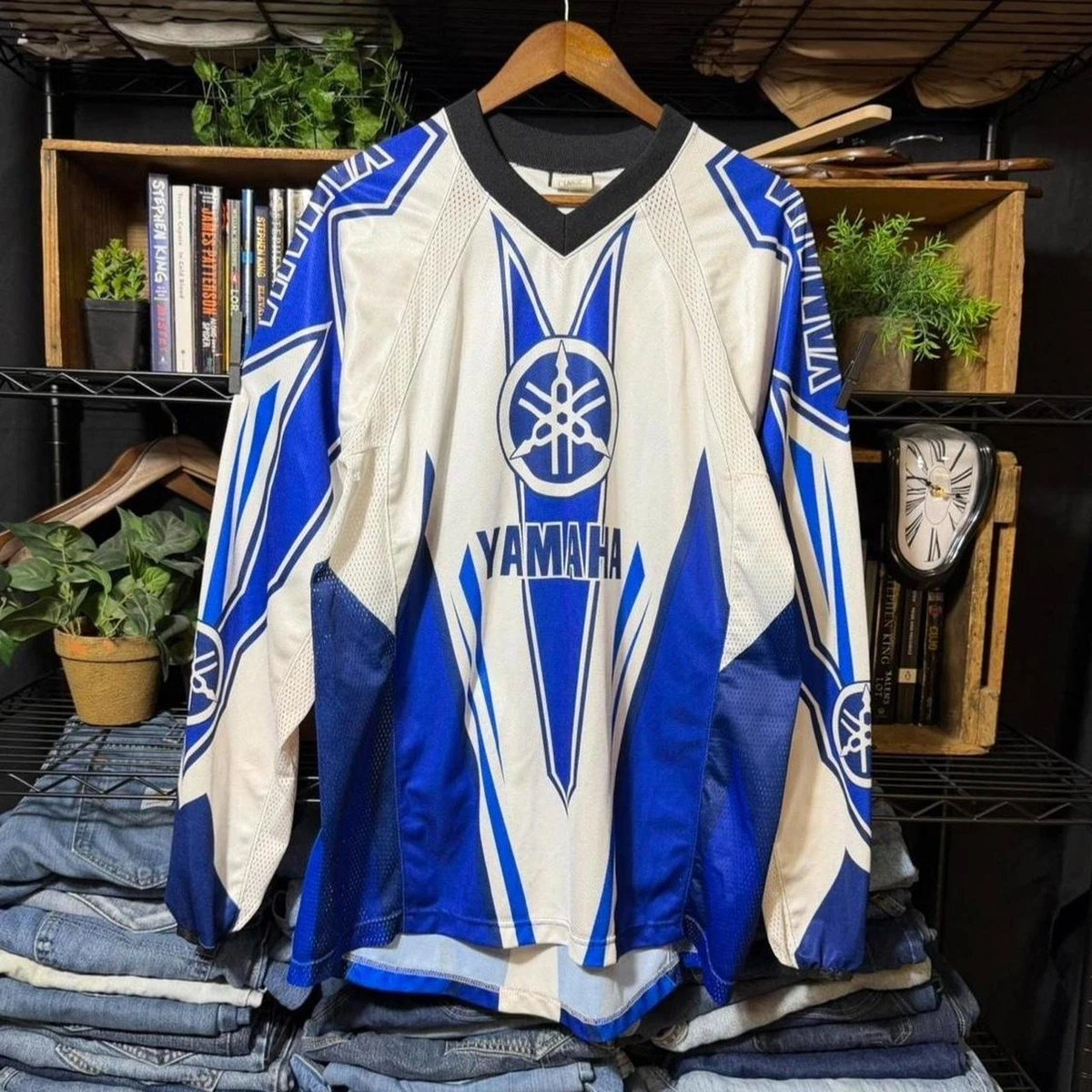 Yamaha Size L Blue Shirts for Men for sale | eBay