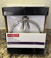 Delta 73846-SS Lahara Collection Towel Ring in Brilliance Stainless