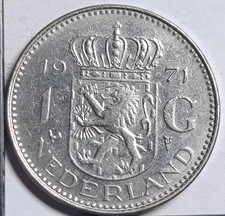 1 Gulden Juliana 1971 Pays-Bas Netherlands - 965325