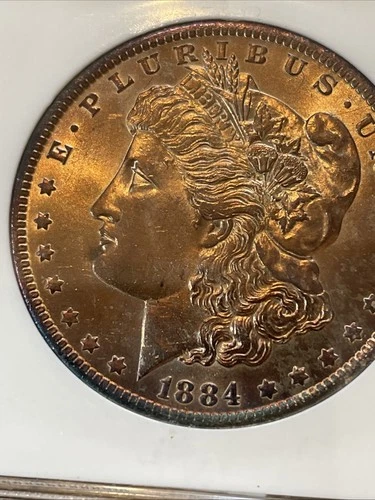 1884-O Morgan Silver Dollar PCI MS-sixty-five Plus Stunning Light Tone