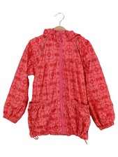 Giacca leggera bambina Minymo rosa fantasia floreale cappuccio tempo libero taglia 122