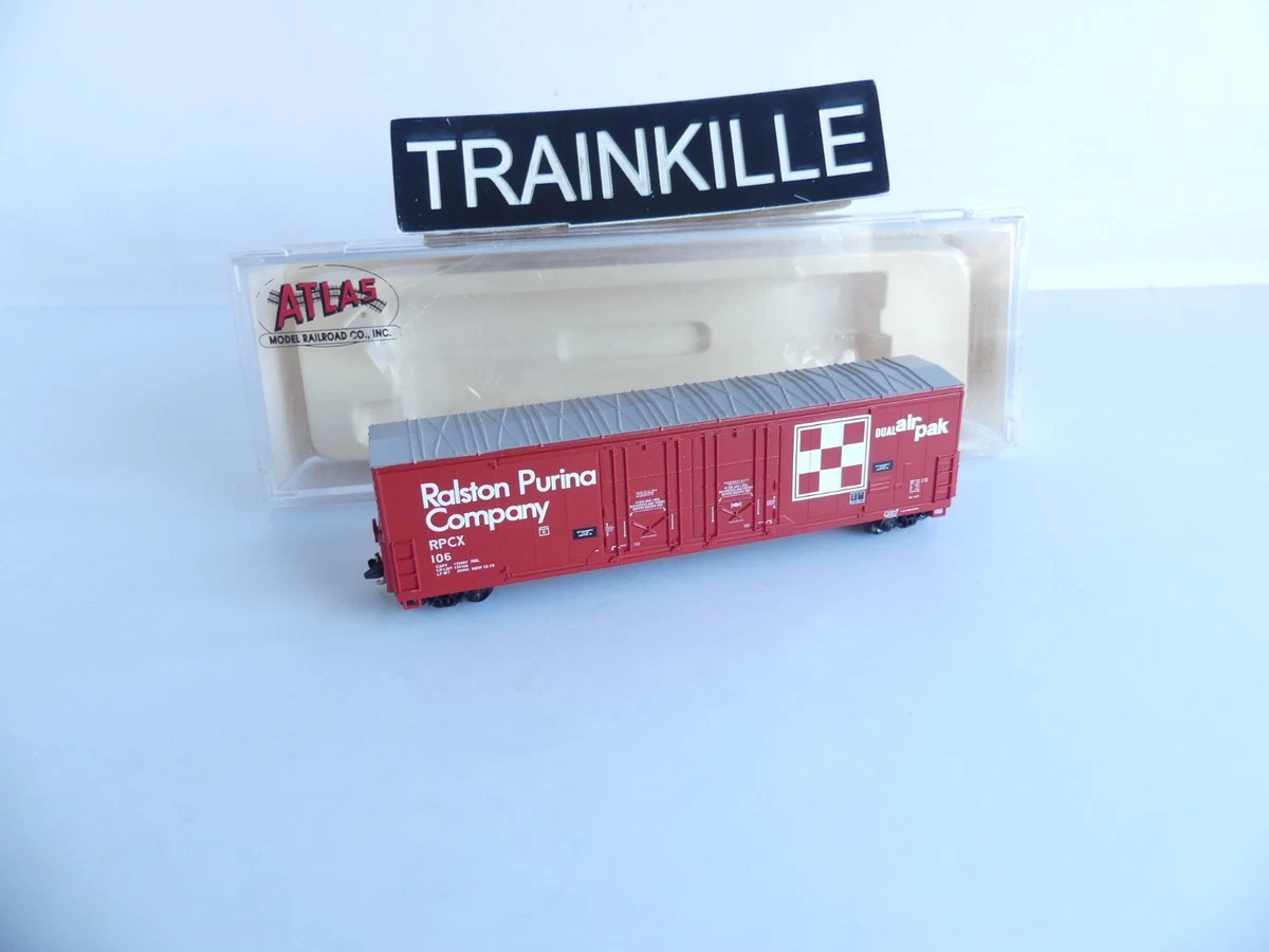 Wagon Plat Atlas DSEX Pour Conteneur - échelle N 1/160 - Neuf