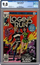 Logan's Run #6 CGC 9.0 1977 4594679019 1st solo Thanos story