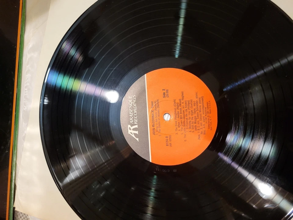 JOHN MCCORMACK TREASURY IRISH MELODIES LP ARABESQUE 8124 NM VINYL EX SHRINK - Image 4 of 4