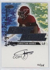 2022 High Series Next Level Signatures Silver 12/25 Christian Harris Auto nd3