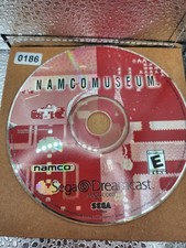 Namco Museum Sega Dreamcast Game Disc