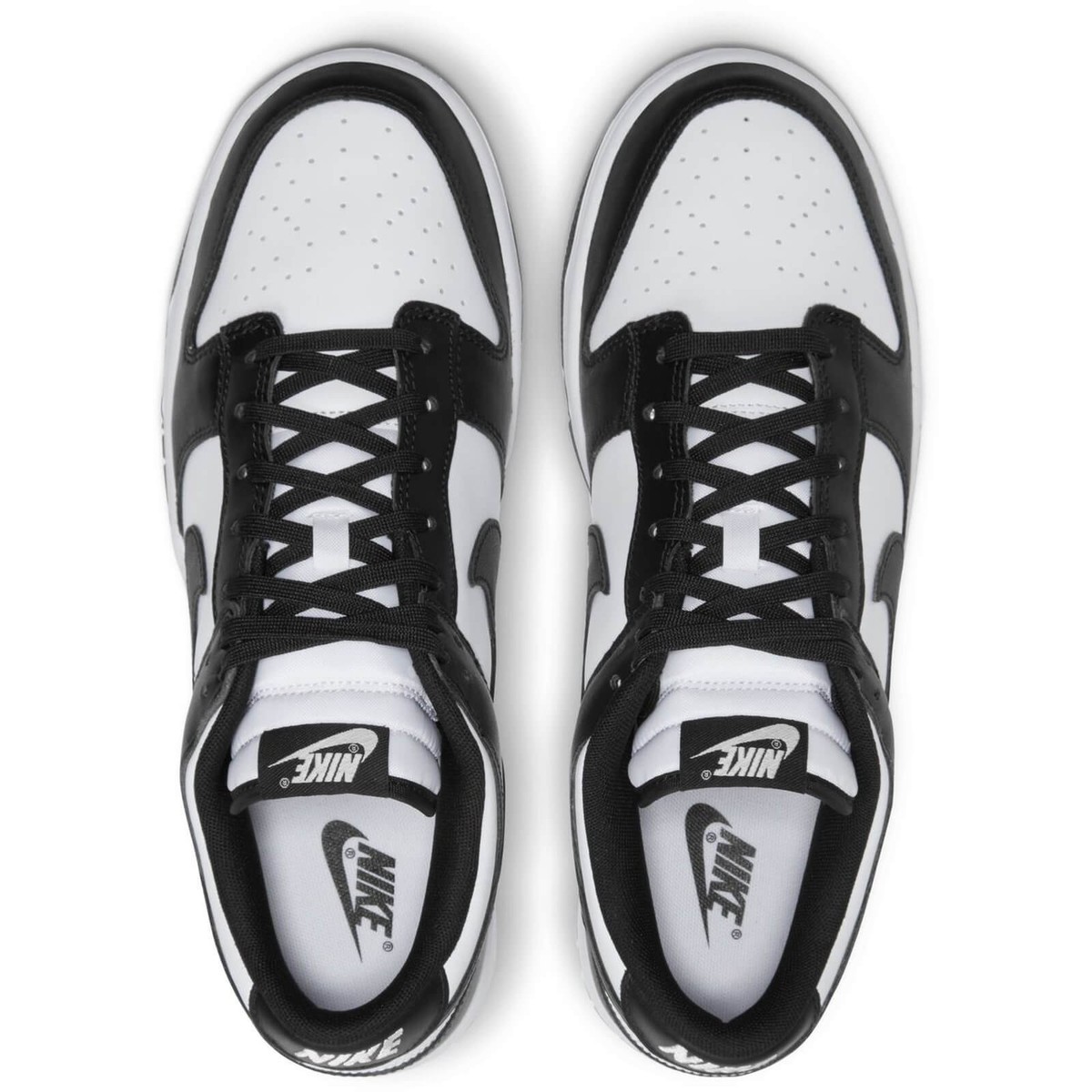Size 15 - Nike Dunk Low Black White for sale online | eBay