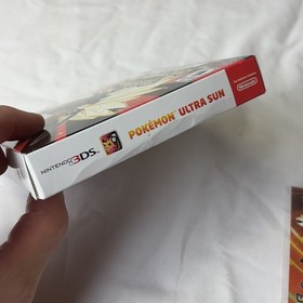 Pokemon Ultra Sun Big Box Bundle w/ Dusk Mane Necrozma Keychain Nintendo 3DS CIB