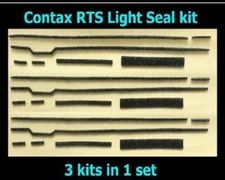 For Contax RTS Pre-cut Replacement Light seal & Mirror Bumper From JP #AN220018