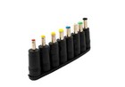 SYSTEM-S Dc Adapter 8er Set Dc 20V 5,5 X 2,1 MM To Further Dc Female Cable