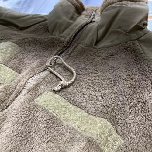 US Military Gen III Polartec Cold Weather Fleece Jacket Coyote Tan Small Regular - Picture 3 of 5