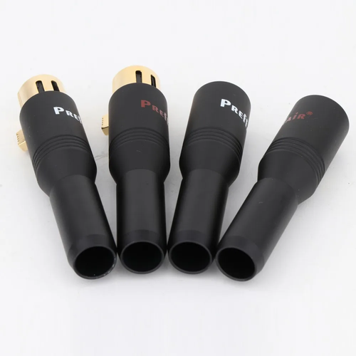 4pcs 3 Pins Male Female XLR Connector Gold Plated XLR Plug for DIY Audio Cable - Picture 8 of 8