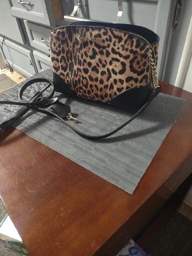 Nine west shop leopard purse