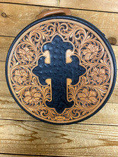 Monty Reedy Handmade Custom Rope Can with ostrich inlay