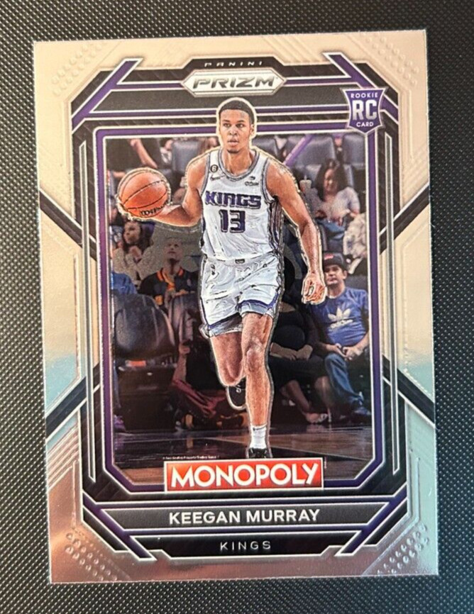 2022-23 Keegan Murray Monopoly Panini Prizm Rookie Card RC ROOKIE #78