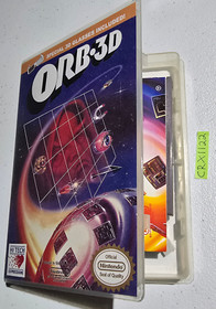 ORB-3D (Nintendo NES, 1990) w/ Manual + UGC Authentic Tested
