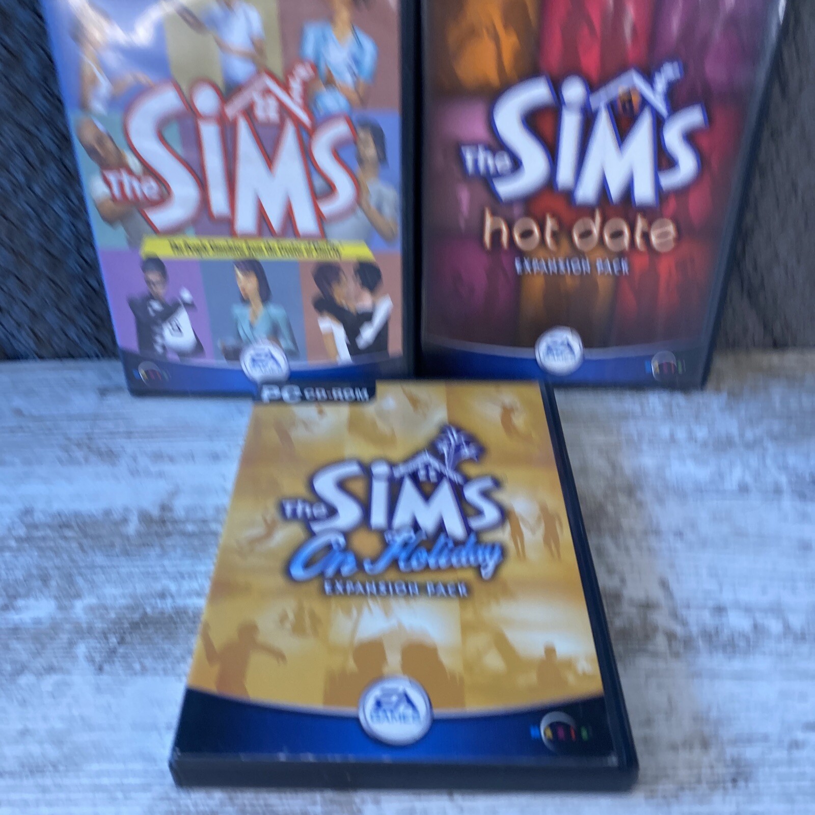 The Sims PC Video Game Life Simulation Bundle On Holiday, Hot Date ….