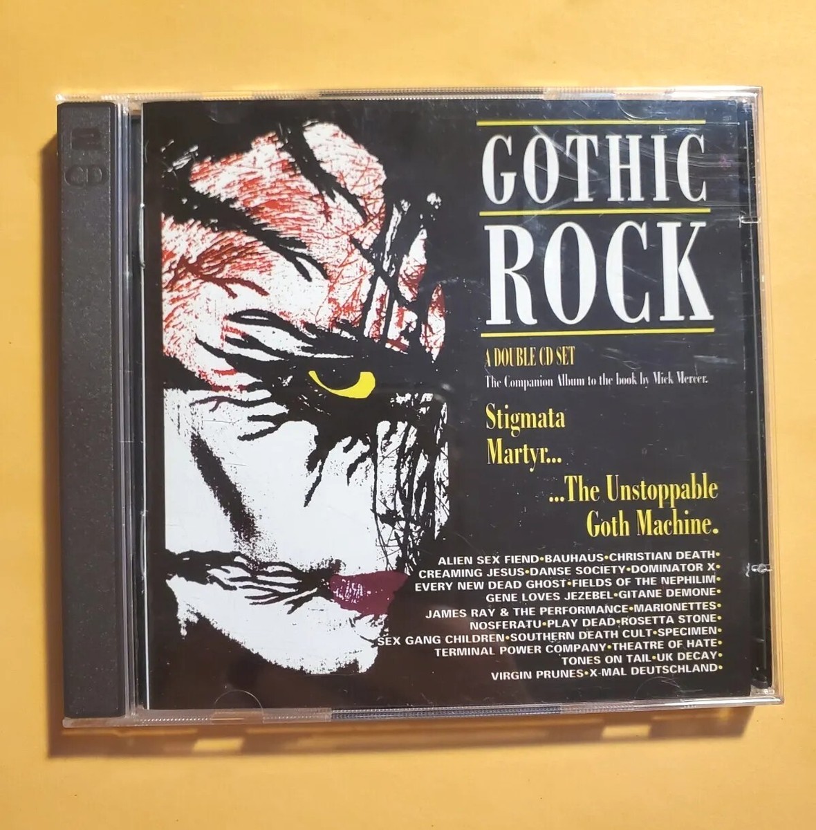 Gothic Rock (2-Disc CD Set, 1993) Cleopatra, Rare Vintage Goth