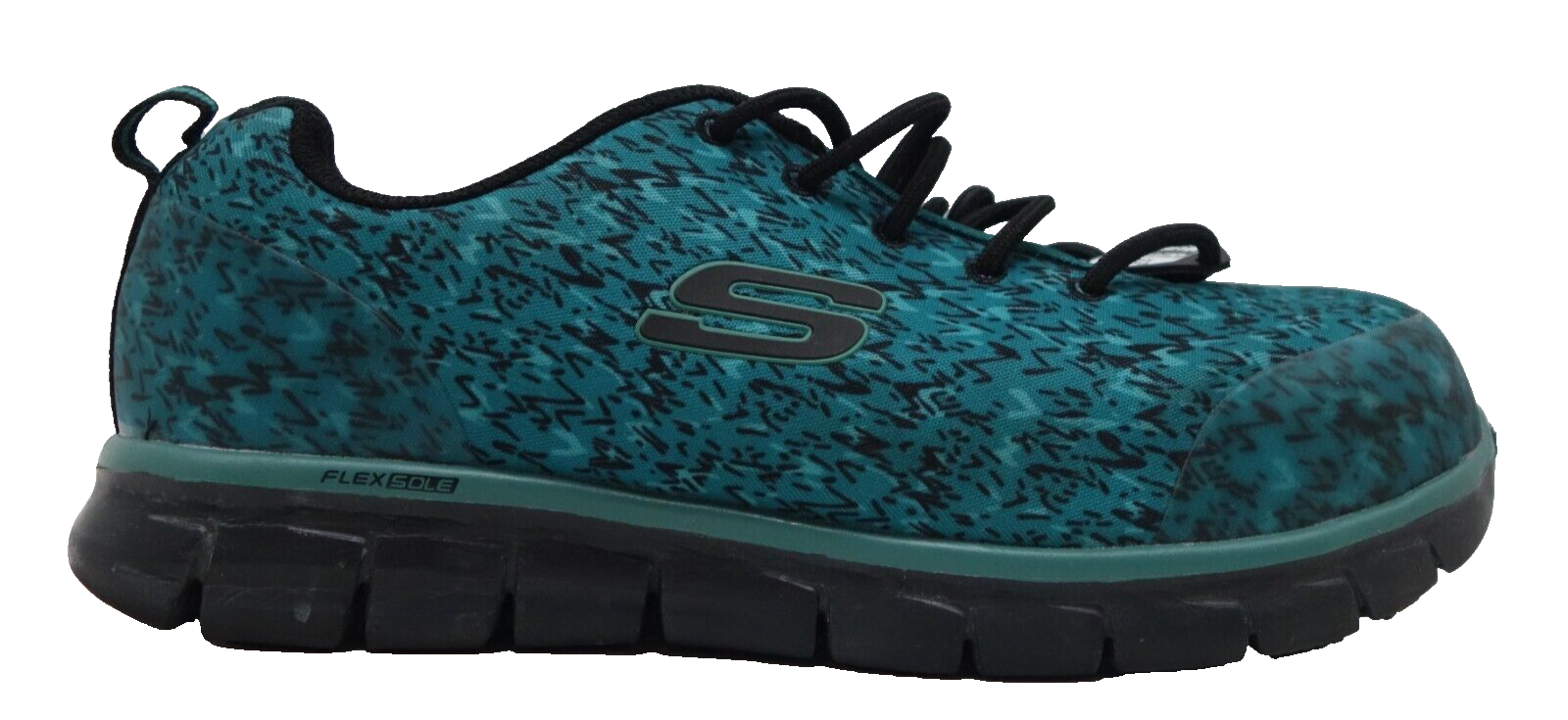 Skechers Womens Green Sure Track Composite Toe Work Shoes Size US 9.5 M EU 39.5