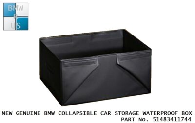 BMW OEM Collapsible Waterproof Car Storage Bin Box 51483411744 QCO