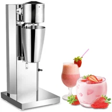 Commercial Stainless Milk Shake Machine Electric 110V 180W 650ML Drink Mixer