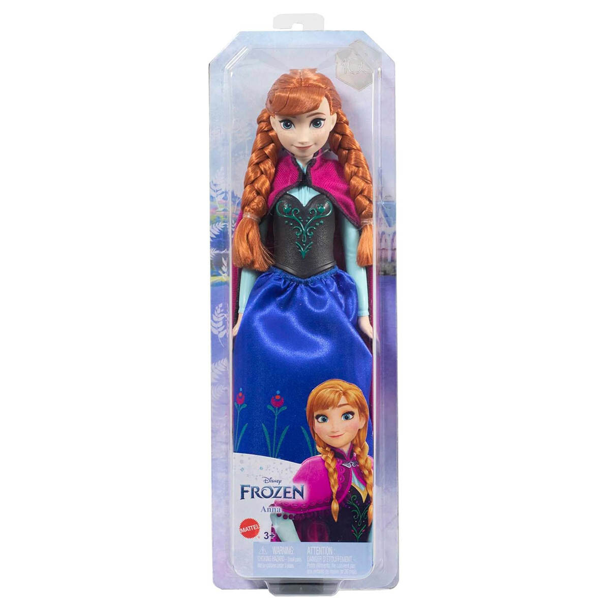 Disney Frozen Anna - Frozen 1 Fashion Doll & Accessory Toy Movie