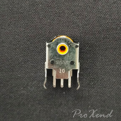 TTC Yellow 10mm Gold Wheel Encoder 