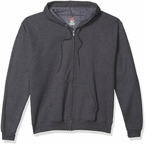 mens full zip eco smart fleece hoodie