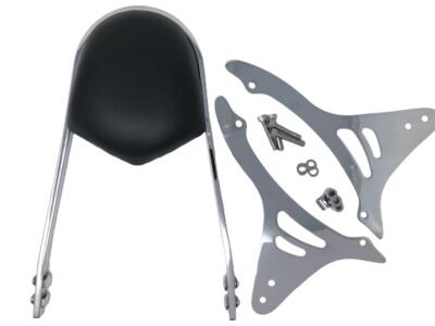 Highway Hawk Sissy Bar ''Wide'' für Yamaha XV 1600 Wild Star mit Halterung