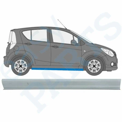 SUZUKI SPLASH 2008-2015 Tôle de Réparation de Seuil / Droite = Gauche - Photo 1/2