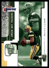 2001 Fleer Game Time Brett Favre #81